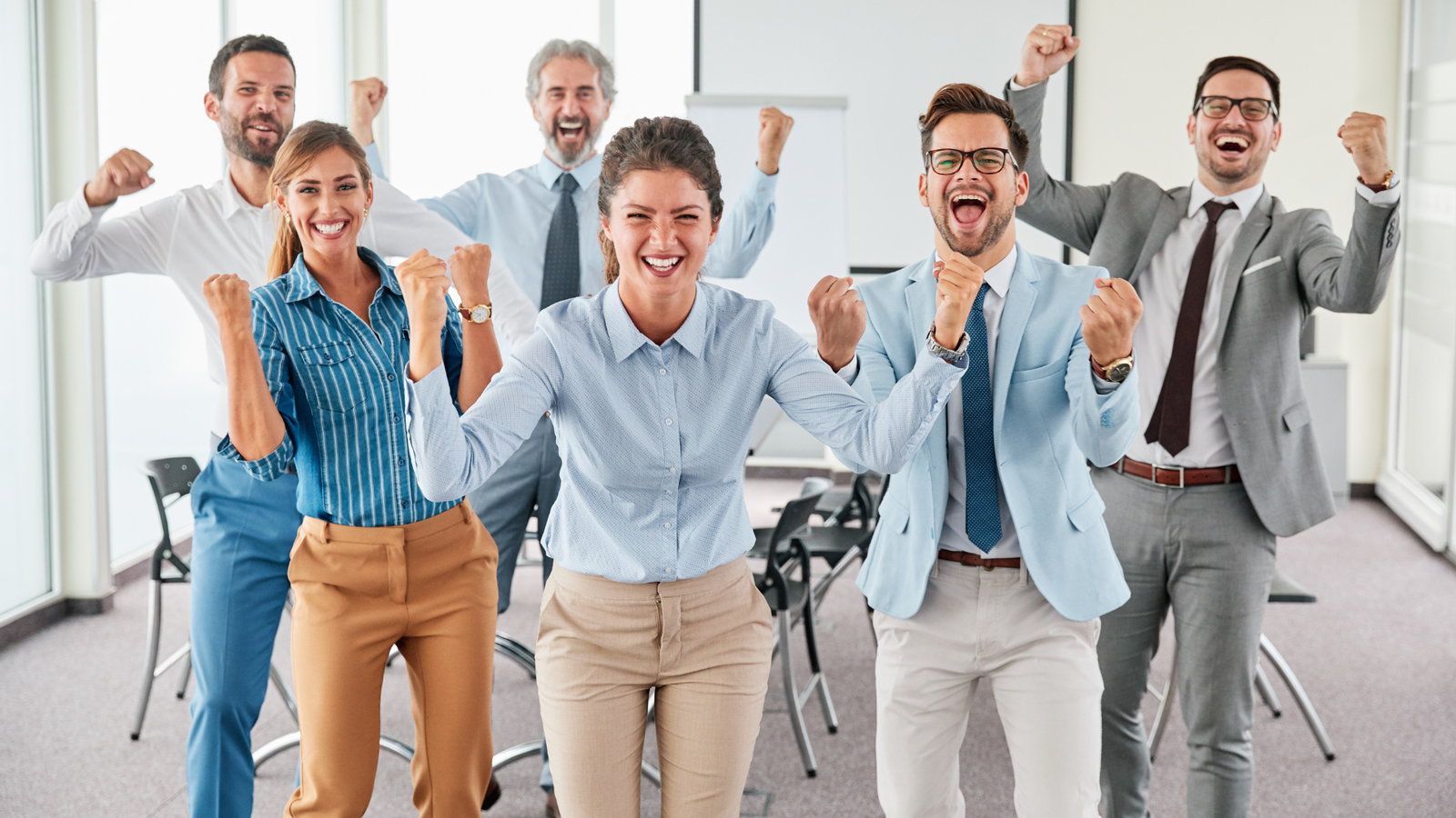 A nossa felicidade floresce com o sucesso da nossa equipa!