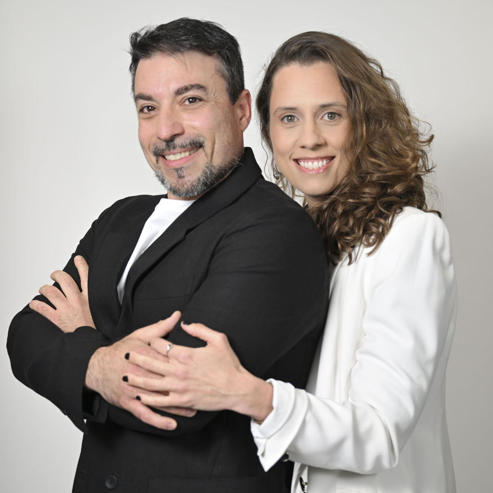 André Saad e Mariah Moraes